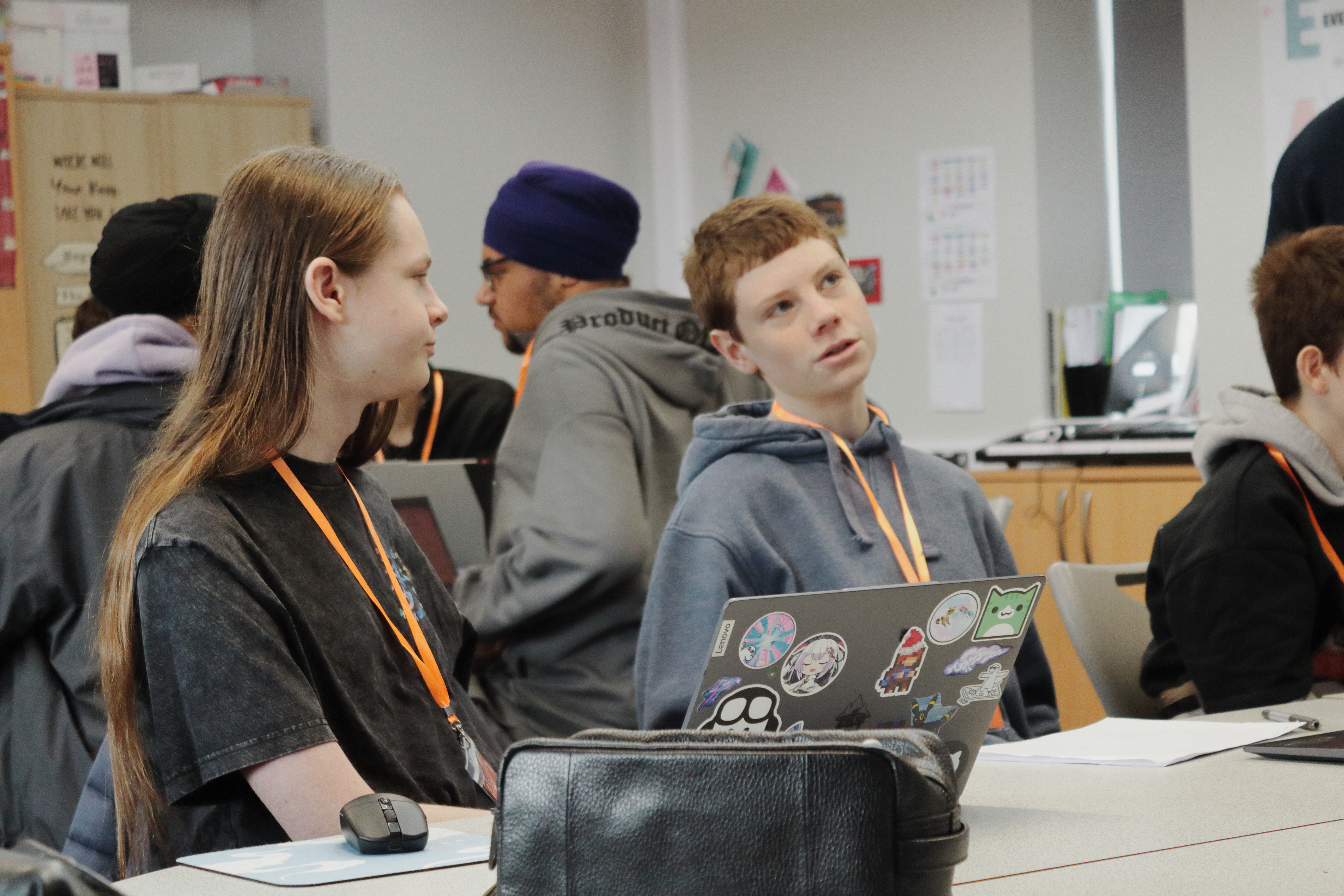 Teams collaborating during development